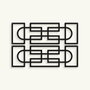 Wallity Echo Forms Juego de 2 Accesorios de Pared de Metal Negro